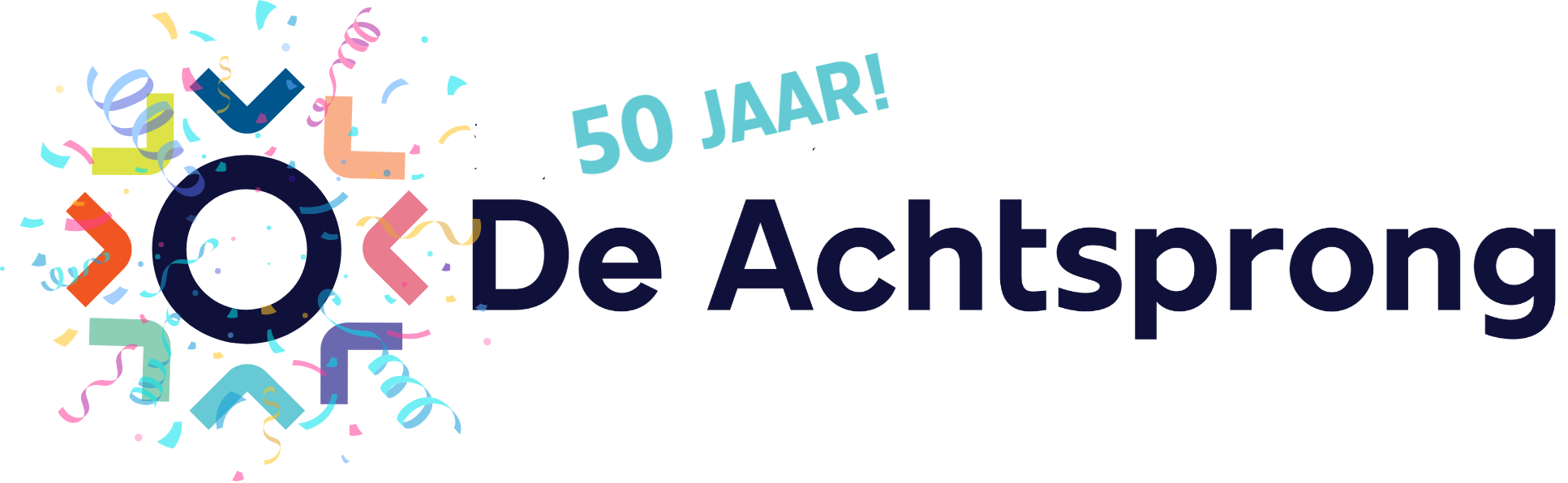 Reünie: De Achtsprong 50 jaar logo